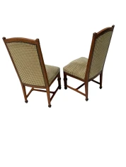 Art Deco Side Chairs by Willem Penaat, Oak & Macassar Ebony, 1917